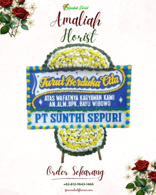Papan Bunga Duka di Nongme