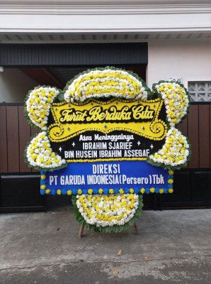 Papan Bunga Duka di Nongme
