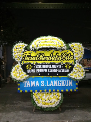 Papan Bunga Duka di Nongme